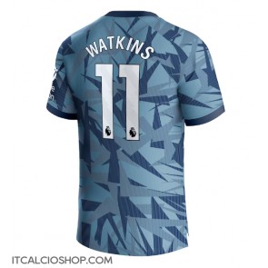 Aston Villa Ollie Watkins #11 Terza Maglia 2023-24 Manica Corta